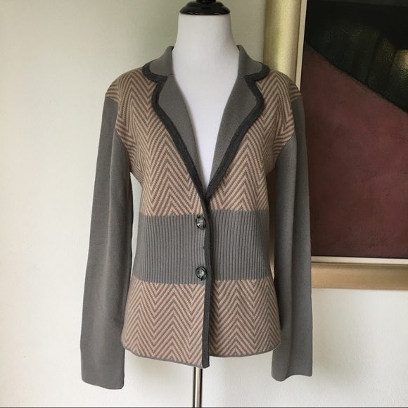 Saks Fifth Avenue Wool Cardigan Sweater size S - Picture 1 of 7